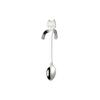 1PCS 304 Stainless Steel Cat Spoon Creative Cartoon Hanging Edge Spoon Cute Coffee Spoon Gold-plated Stirring Spoon