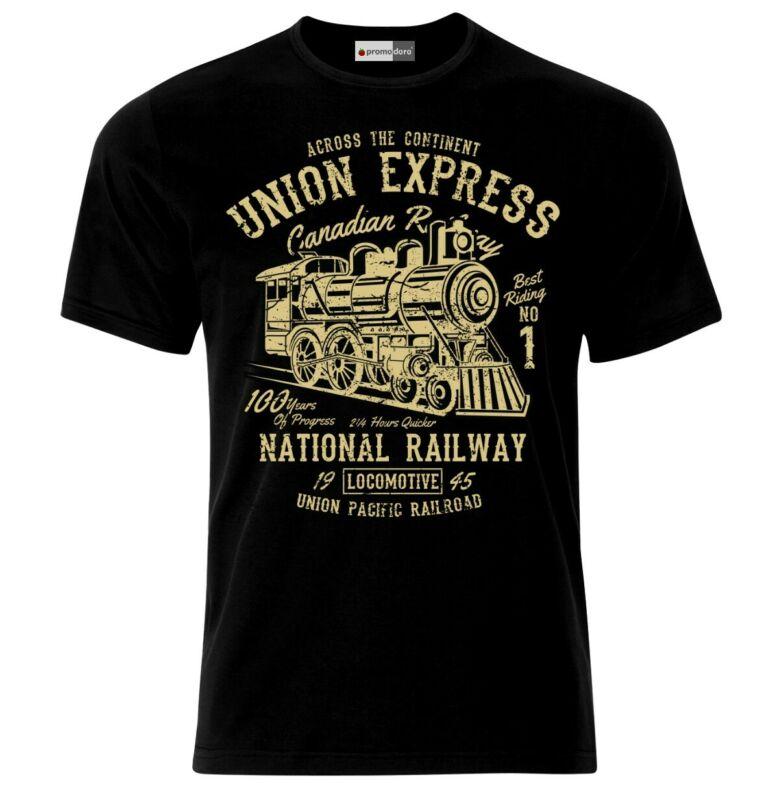 Buy Union Express Train Vintage Retro T 