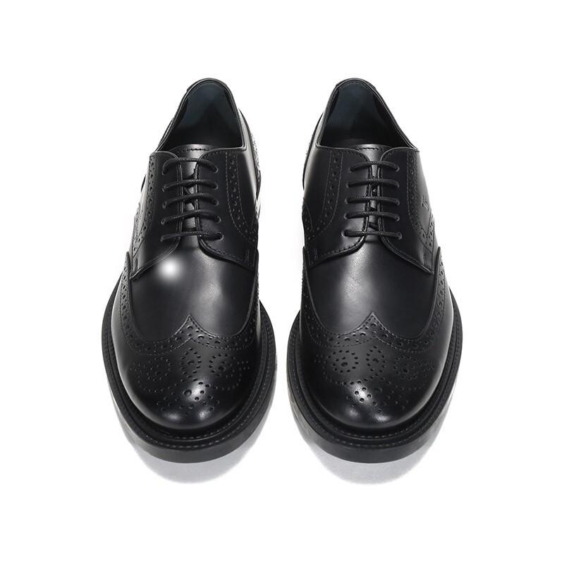 TOD'S Men's Leather Lace-Up Brogue Shoes