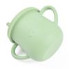 Water Cup Soft Leakproof Silicone Baby Straw Feeding Drinking Glass Home