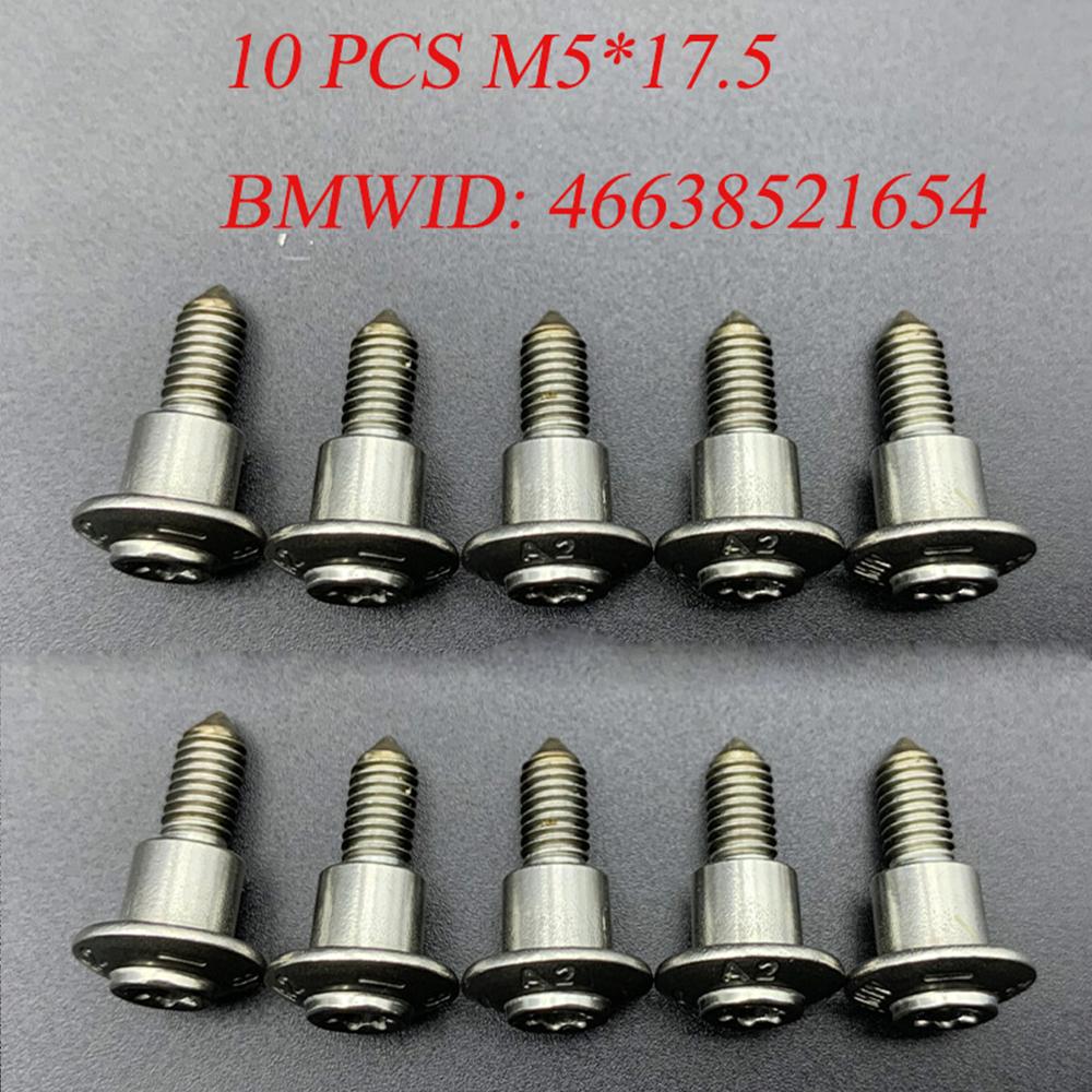 Motorcycle M5 Shell Stainless Steel Screws For BMW S1000RR K1300S HP4 K1600GT/GTL G310GS G310R F900XR R18 M1000R R1250RS R1250R