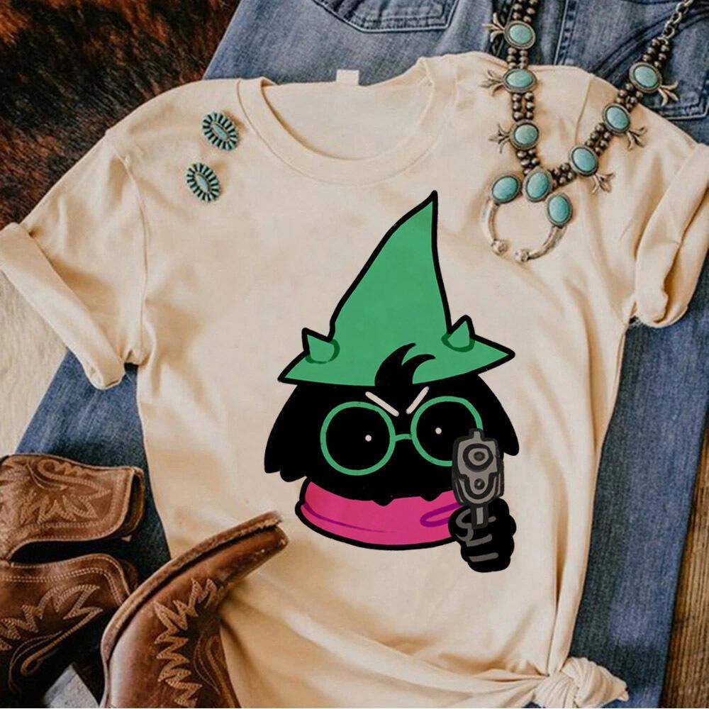

Ralsei top tees Women Y2k streetwear 80s anime tshirt University Colorful Retro Pastel Punk Classic 4XL