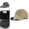 Vintage Nyc 3d Embroidered Baseball Cap Adjustable Sun Hat With Washed Retro Design