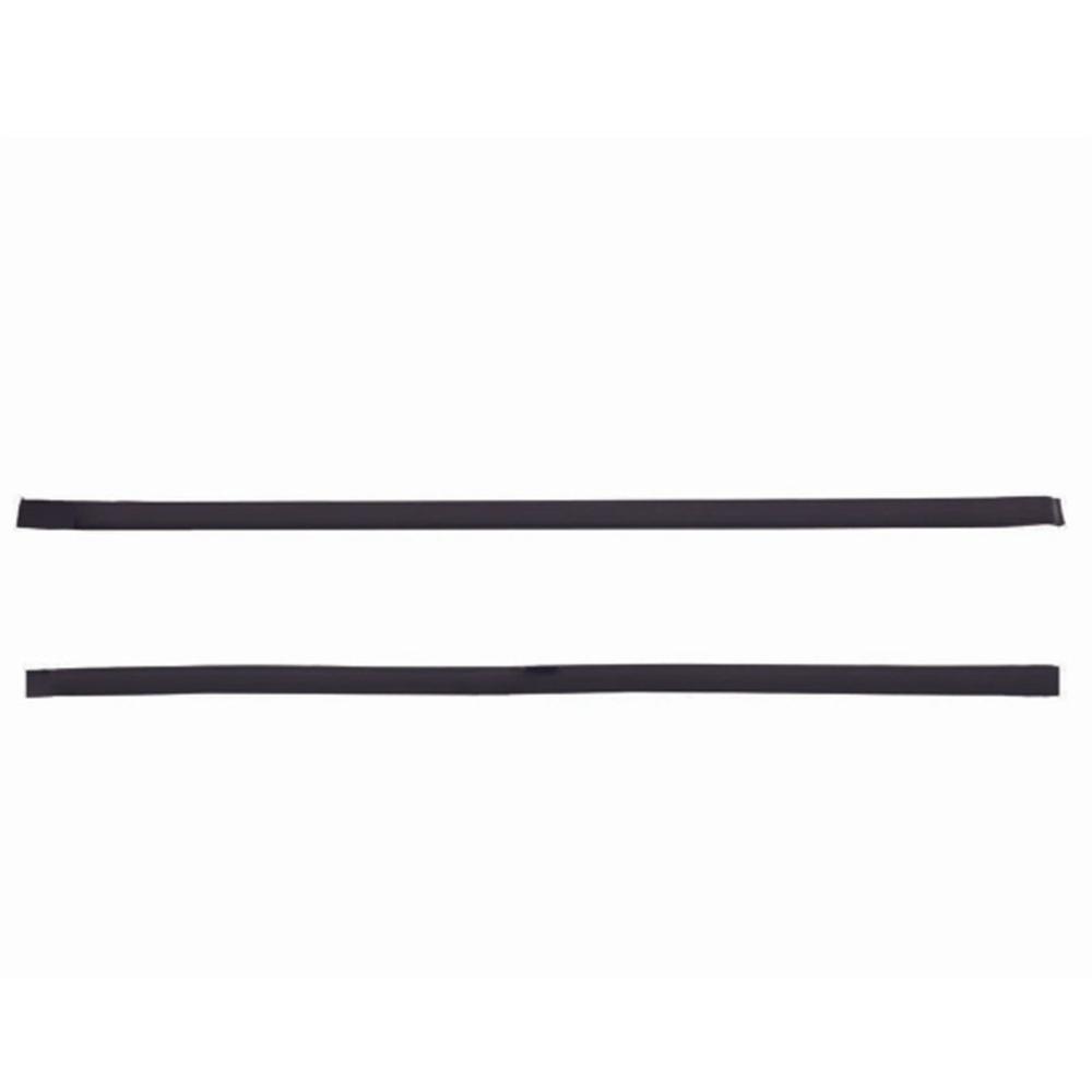 Pair For 15-20  Honda Fit Jazz GK Roof Drip Side Molding Assy Rubber Seal