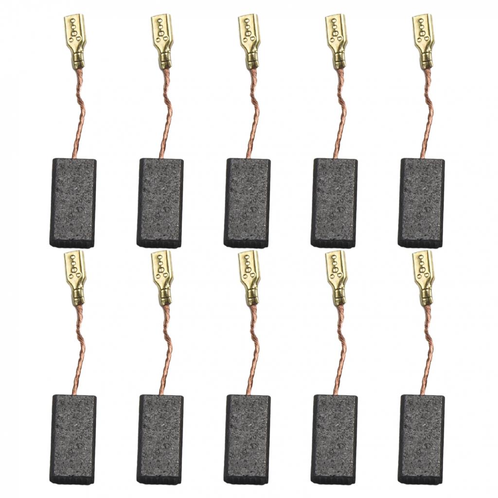 For Bosch Motor Angle Grinder Carbon Brushes 10PCS Set For Better Performance