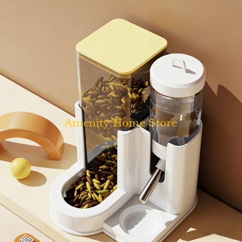 F26C Convenient Pet Feeder Automatic Water Dispenser Feeding Supply for Hamster