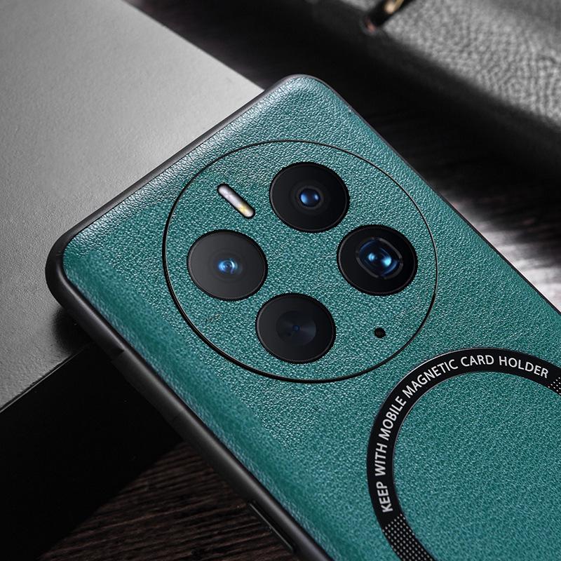 PU Leather Wireless Charging For Magnetic Case For Huawei Mate 0 Pro Mate0 Pro G Soft Back Cover