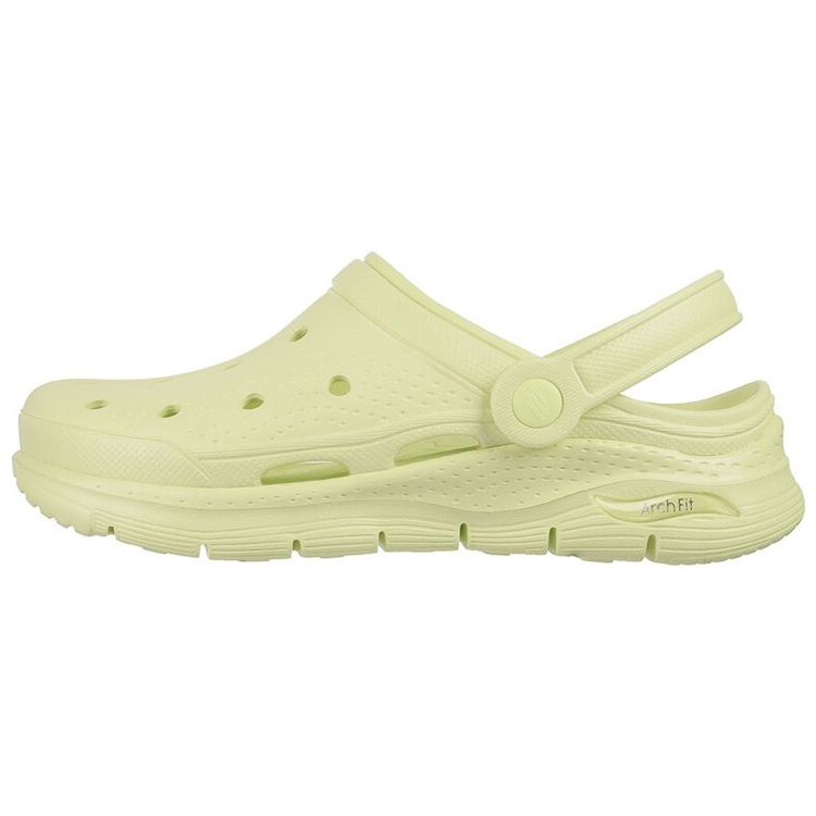 Skechers Arch Fit Bubble Shoes Casual Clogs Sandals Women sandals Yellow 111385-LIME 35