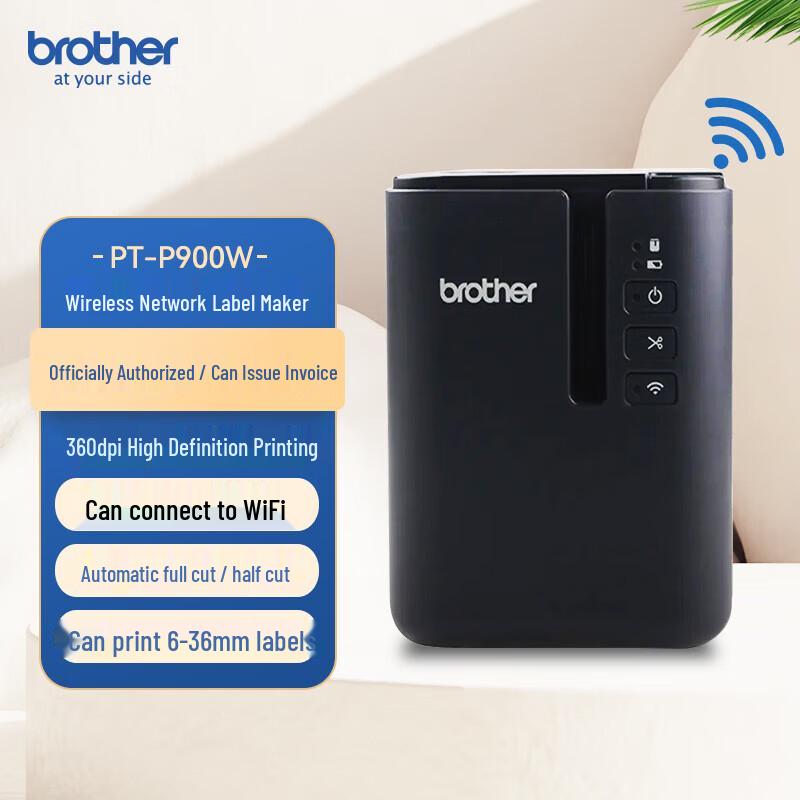 Brother PT-P900W Wireless Label Printer