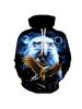 Animal Eagle All-Over Print Long Sleeve Hoodie