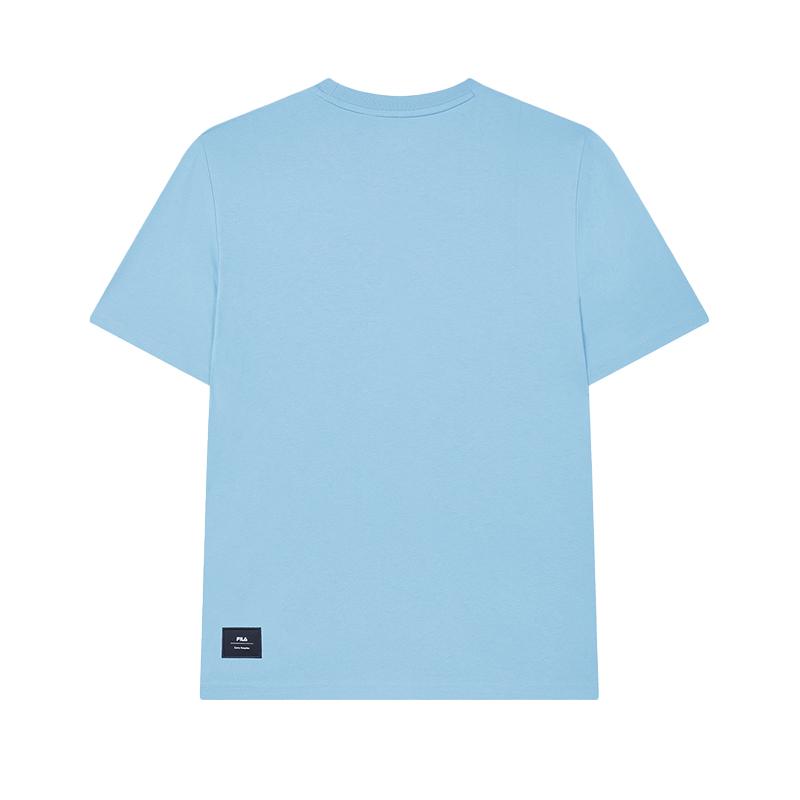 Men's T-Shirt FILA T Shirt Men's Galaxy Chain Blue