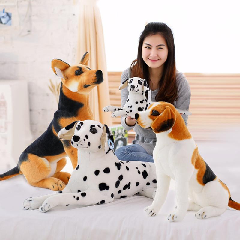 Spotted Plush Dog Toys Cute Cartoon Wolf Dog Doll Childrens Day Girls Gifts
