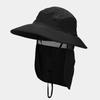 Cappello da Pesca con Ampio Bordo Regolabile Protezione UV, Cappellino Traspirante con Coulisse e Parasole Staccabile per Sport all'Aperto