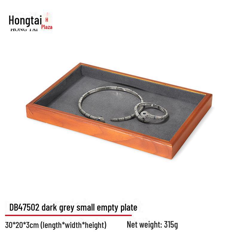 Jewelry Display Tray for Rings, Necklaces & Jade