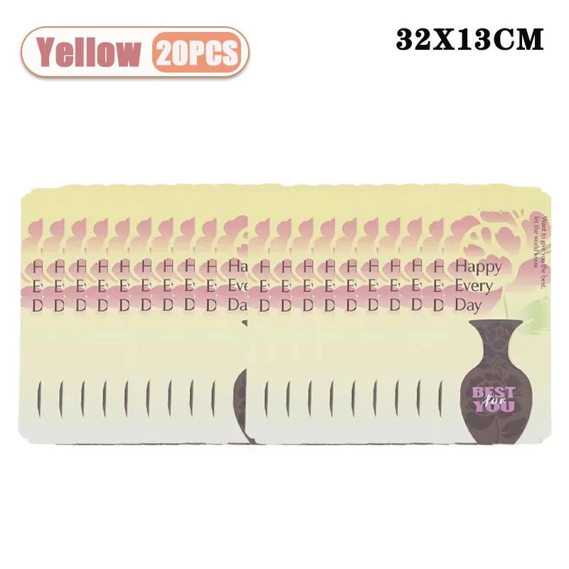 Foldable Valentine Flower Bouquet Box Simple Elegant Design Handheld Easy Carry for Wedding Home Party Romantic Gift