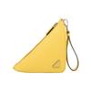 Prada Triangle Detachable Strap Zipper Leather Clutch Men Clutch Sunshine-Yellow 2NE054_2FAD_F0377