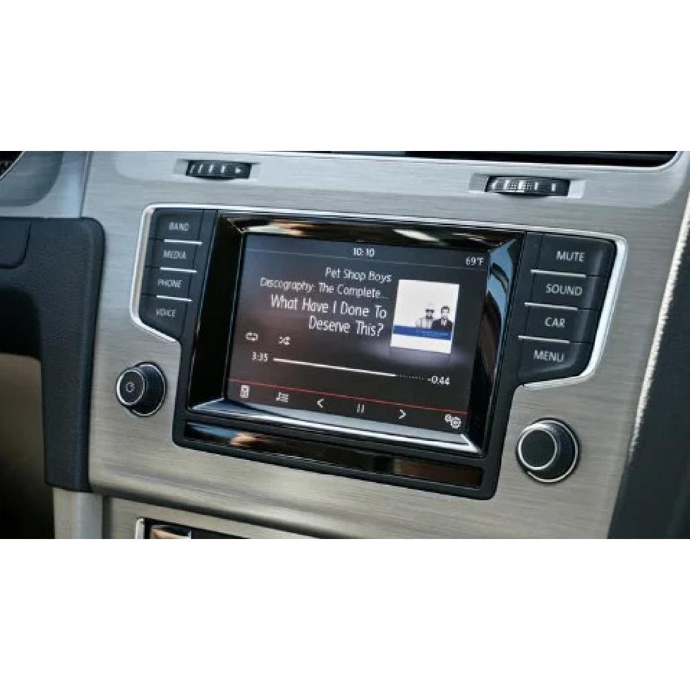 Infotainment MIB Series Radio Chrome Volume Buttons Set for VW