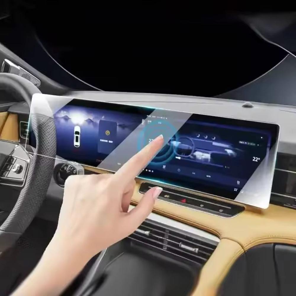 Car GPS LCD Screen Navigation TPU Pre-cut Film for MG HS 2025-2025 Anti Glare Screen Protector Film Scratch Resistant Cover