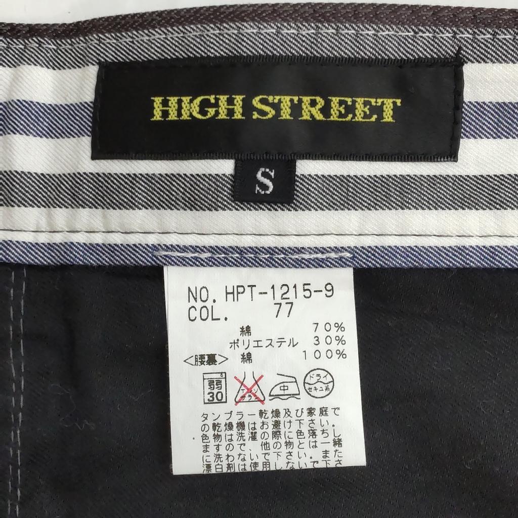 HIGH STREET Skinny Pants [Men S/Purple Gray/81cm Inseam] Japan(USED)