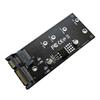 B+M key M.2 ngff ssd to m.2 sata 3 raiser m.2 to sata adapter expansion card