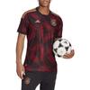 adidas Germany 22 Away Authentic Jersey Black/Team Coll Burgundy HF1695