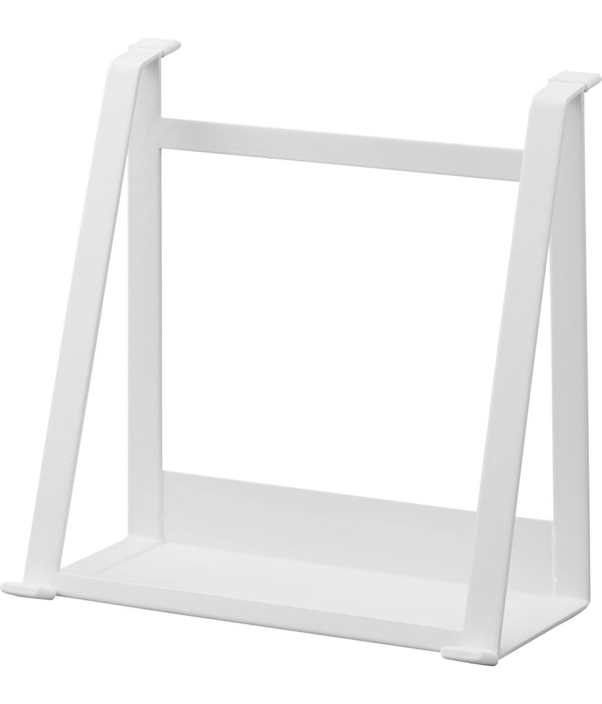 Yamazaki Tower Laptop Tablet X X H10cm Model 1626 Two-Way & Stand, White, W21.3 D26.5 (Horizontal),