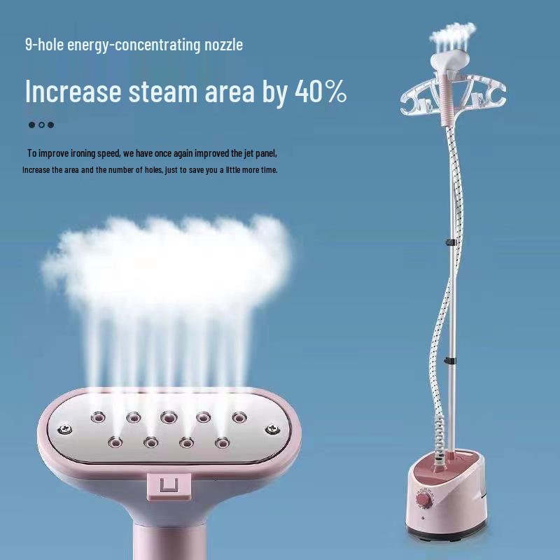 Multifunctional Garment Steamer with High-Power Electric Iron, Large Capacity, Vertical/Handheld Use, EU/UK Standard