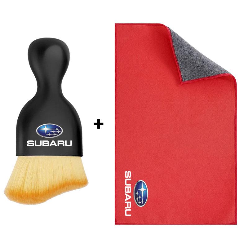 Auto Innenreinigung Weiche Bürste Autowaschhandtuch Mikrofaser Reinigungslappen Tuch Für Subaru WRX STI Forester Tribeca Levorg Impreza XV Outback