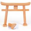 YTOPRO Torii Gate for Shinto Shrines, Good Fortune-Bringing Shinto Gate, [High-Quality Beech Wood], Inari Shrine, Made In Japan, Handcrafted by