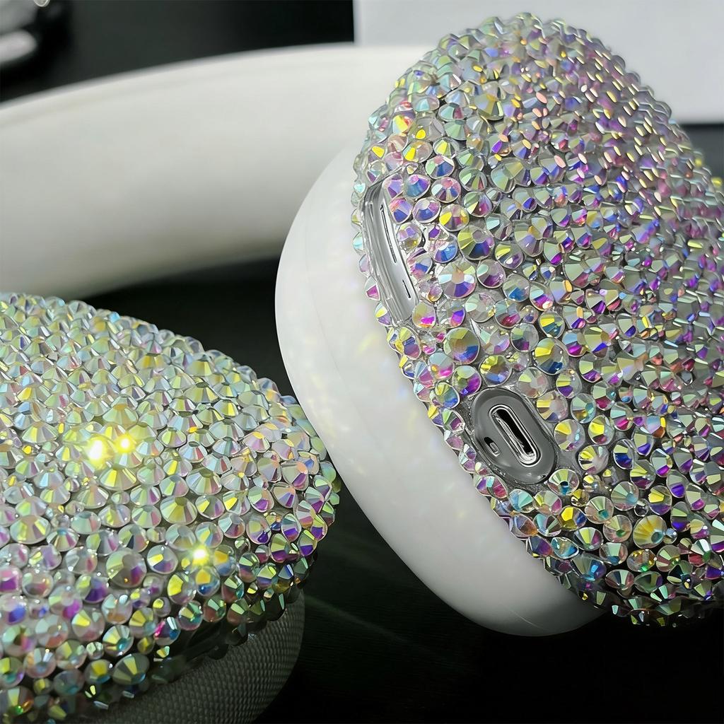 Stylish Gem Cover Flexible TPU Material Scratch Resistant Housing And Comfortable Grip For Noise Canceling Headphones