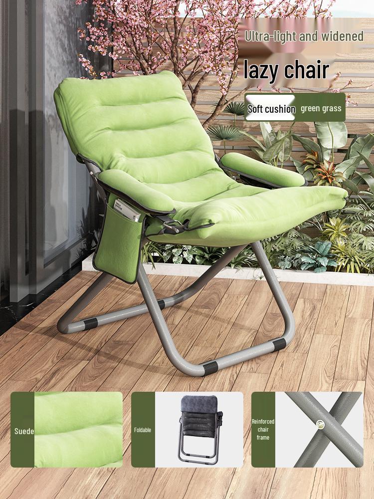 Portable Adjustable Three-Speed Reclining Chair for Home & Balcony