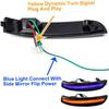 2PCS For Ford Kuga / Escape 2013-2018 Dynamic Blinker Led Turn Signal Lights Flowing Rear View Mirror Lights Indicator