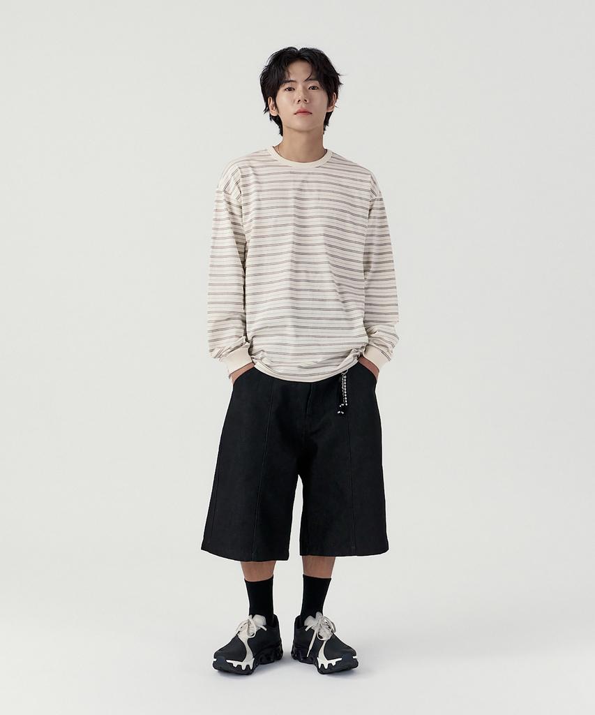 GNOK Multi-Stripe Long Sleeve [Cream]