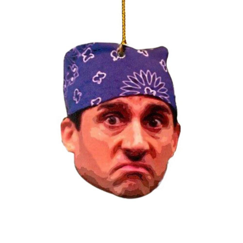 

2D Забавный Барри Санта-Кулон Декоративная рождественская елка Украшение Рождественские елки E