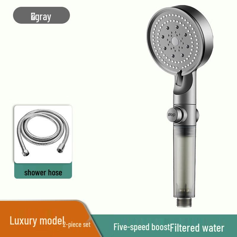 TLXT Home Bathroom Pressurized Shower Head