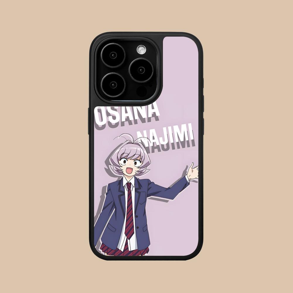 Anime Najimi Osana Mobile Phone Case for iPhone 17 16 15 14 13 12 11 Air Pro Max Plus Matte Surface Colorful Cover Pretty Luxury