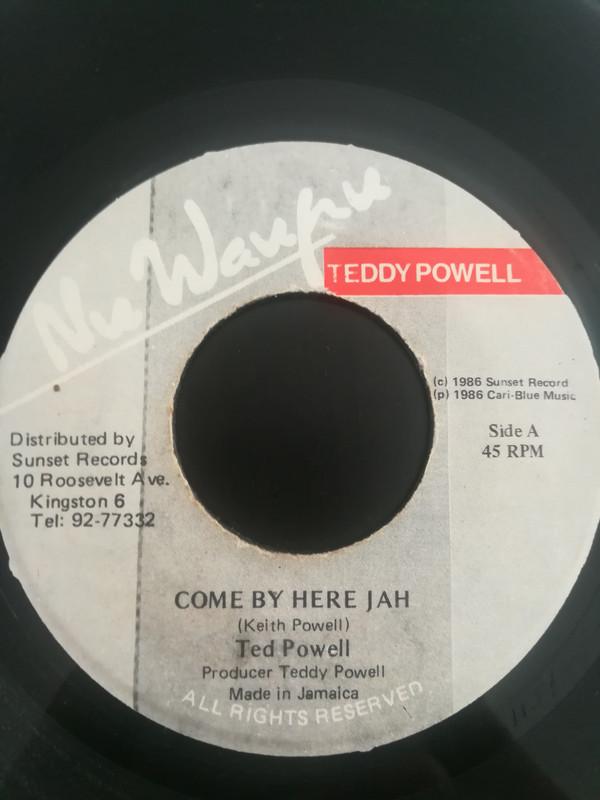 

7inch Record TED POWELL Come By Here Jah NONE Nuwaupu Jamaica Reggae Ska Dub Used