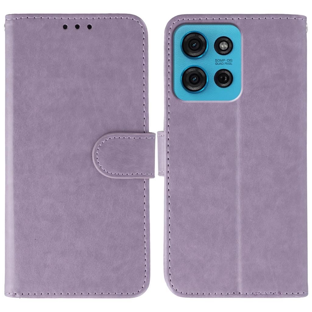 For Motorola Moto G75 5G Case PU Leather Flip Wallet Phone Cover with Strap