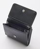 X-girl XG Emblem Buckle Faux Leather Mini Wallet (105254054006) Black, One Size