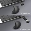 Neises Ergonomic Bluetooth Mouse for MacBook MacBook and Laptops Rechargeable Wireless Mouse iPad, Air, Mac, Pro, Mini, iMac, -