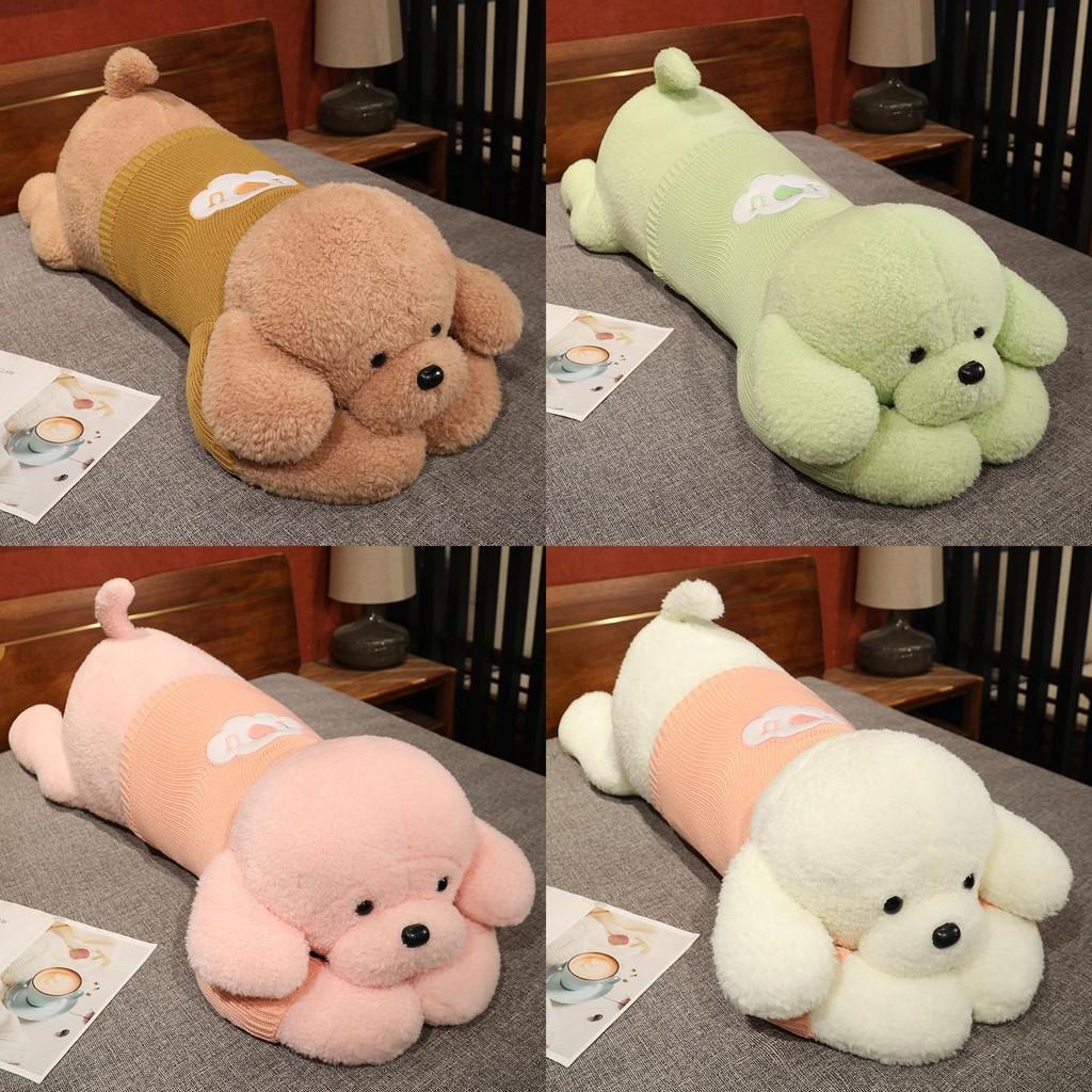 Wear Lying Sweater Dog Plush Toy Stuffed Animal Doll Decorations Kids Gifts