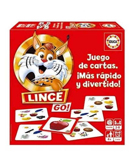 Educa - Lince Go - Version Cartes - Jeu De Table Familial | WhichOne