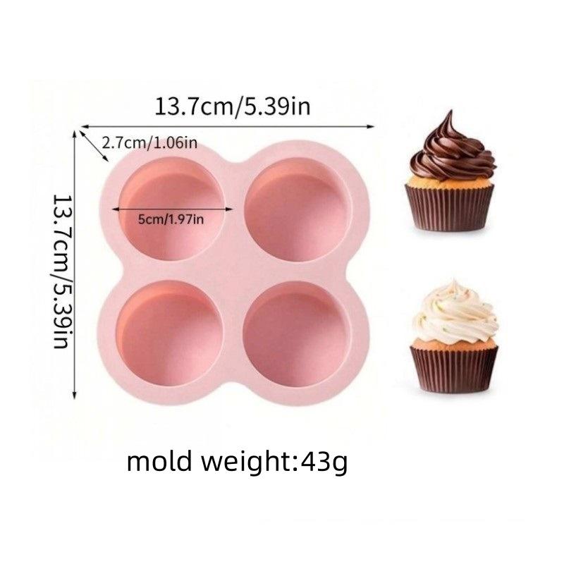 

1PC Reusable Silicone Air Fryer Egg Mold Non-Stick Cupcake Molds for Air Fryer Toaster Oven, Air Fryer Accessories for Baking