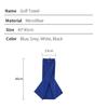 Golf Towel Three Fold Reusable Ultra-fine Fiber with Hook and Buckle Cotton Towel Has Good Water Absorption and Cleaning Ability. Golf Towel