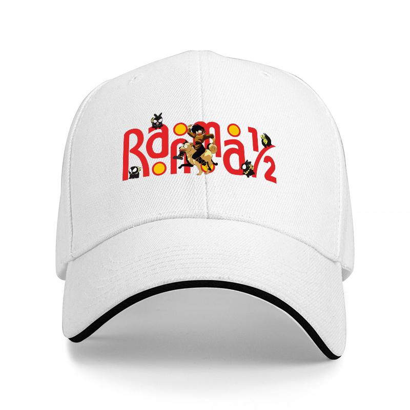 Rogamakz Logo Baseball Cap Black with Red and Yellow Design Adjustable Fit for Adults Streetwear Fashion Hat