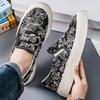 Fashion Young Students Summer Man Shoe Canvas Breathable Print Sneakers High Quality Fashion Luxury Sale On Hiking Casual Shoes for Men