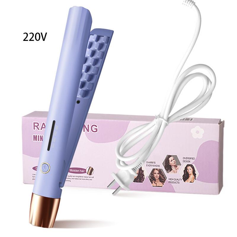 

Цвет Кукурузный Трехствольный Локон Контролируемая Температура Портативный Бытовой 220в фиолетовый