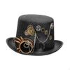 Steampunk Hoeden Kostuum Gotische Hoofddeksels Hoofdband Rustieke Vilten Fedoras Fedora voor Club Halloween Podium