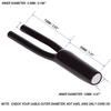 Cable Pants,Speaker Wire Pants, Speaker Pants (12mm- 2X 5.5mm, 8-Pack, Black) Dressing Up Or Protecting Your Cable Wires