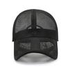 Men Baseball Hat Hollow Out Mesh Breathable Quick-drying Solid Color Sunscreen Adjustable Outdoor Golf Sun Hat Headwear